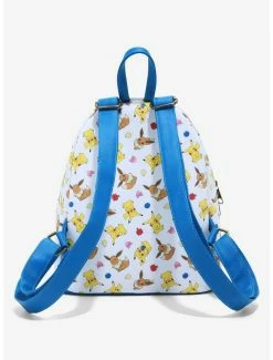 Hot Sale 🥰 Loungefly Pokemon Eevee & Pikachu Mini 🎒 Backpack 🤩 -pokemon Sales 16915328 av2