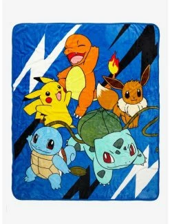 Wholesale 🔥 Pokemon Group Throw Blanket 🌟