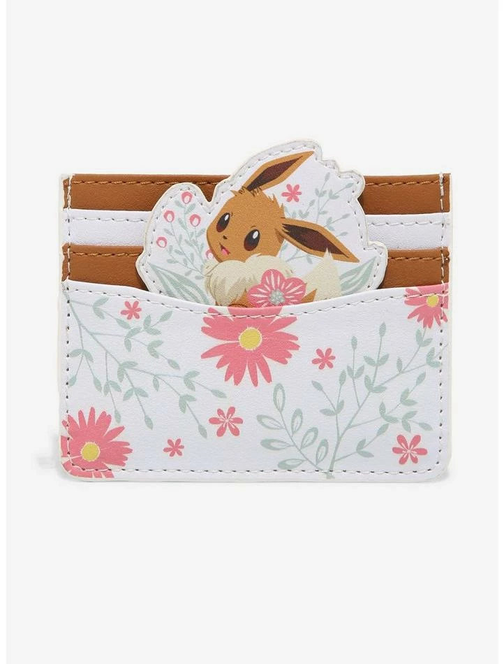 Flash Sale 🎁 Loungefly Pokemon Eevee Spring Flowers Cardholder 🧨 3 Flash Sale 🎁 Loungefly Pokemon Eevee Spring Flowers Cardholder 🧨
