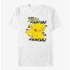 Hot Sale 🔔 Pokemon Pikachu Cracks A Joke T-Shirt 👍 -pokemon Sales 19415343 hi