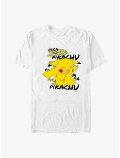 Hot Sale 🔔 Pokemon Pikachu Cracks A Joke T-Shirt 👍