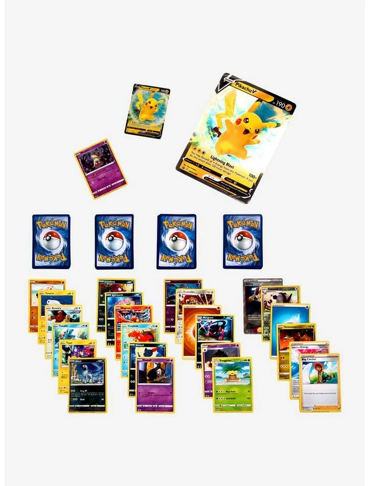 Outlet β¨ Pokemon Trading Card Game Pikachu V Box π 3 Outlet β¨ Pokemon Trading Card Game Pikachu V Box π