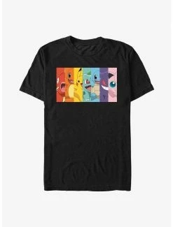 Best Pirce 🔥 Pokemon Character Panels T-Shirt ❤️