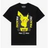 Top 10 🔔 Pokemon Pikachu Lightning Bolts T-Shirt ✨ -pokemon Sales 19883501 hi
