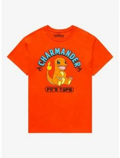 Buy 🛒 Pokemon Charmander Fire Type T-Shirt 👏