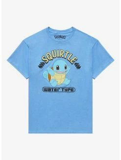 Coupon 🌟 Pokemon Squirtle Water Type T-Shirt 🎉