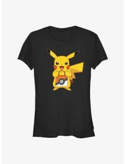 Best deal 🛒 Pokemon Pikachu Treat 👧 Girls T-Shirt ⌛