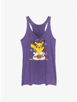 Brand new 🥰 Pokemon Pikachu 🍬 Candy 👧 Girls Tank ⭐