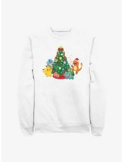 Best Sale 👍 Pokemon ❄ Christmas Tree Sweatshirt 🎉