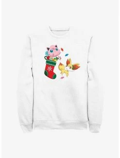 Buy 🤩 Pokemon Jiggly Puff and Fennekin Gift Stocking Sweatshirt ✨