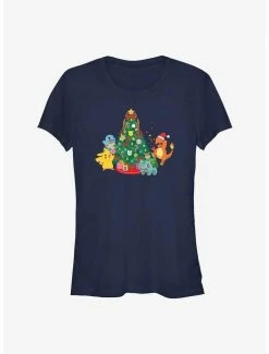 Top 10 😀 Pokemon 🎄 Christmas Tree 👧 Girls T-Shirt 🔥