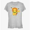 Brand new ✨ Pokemon Pikachu Pumpkin Hat 👧 Girls T-Shirt 👏 -pokemon Sales 20045226 hi