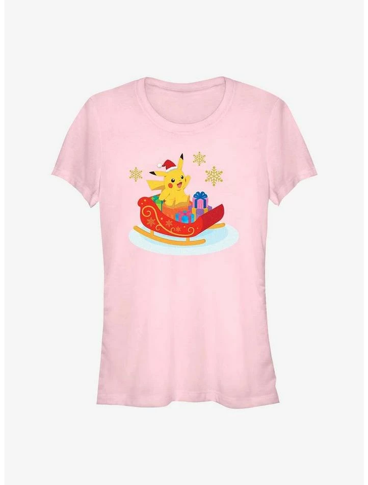 Best deal ๐ Pokemon Pikachu Sleigh Ride ๐ง Girls T-Shirt ๐ 3 Best deal ๐ Pokemon Pikachu Sleigh Ride ๐ง Girls T-Shirt ๐