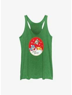 Cheap 😍 Pokemon Happy Holiday Snow Day 👧 Girls Tank ⌛
