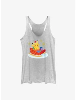 Wholesale ⭐ Pokemon Pikachu Sleigh Ride 👧 Girls Tank 🌟