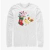 Flash Sale ✨ Pokemon Jiggly Puff and Fennekin Gift Stocking Long-Sleeve T-Shirt 😉 -pokemon Sales 20045309 hi