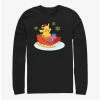 Best Pirce ✔️ Pokemon Pikachu Sleigh Ride Long-Sleeve T-Shirt 🎉 -pokemon Sales 20045337 hi