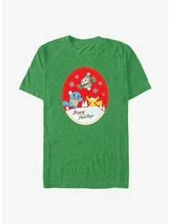 New ✨ Pokemon Happy Holiday Snow Day T-Shirt 🔔