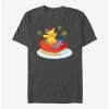 Cheapest 👏 Pokemon Pikachu Sleigh Ride T-Shirt ⭐ -pokemon Sales 20045534 hi
