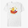 Outlet 🤩 Pokemon Pikachu Sleigh Ride T-Shirt 🎉 -pokemon Sales 20045544 hi
