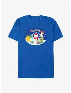 Discount ⭐ Pokemon Happy Holidays Snow Globe T-Shirt ⌛