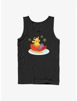 Best Sale 🛒 Pokemon Pikachu Sleigh Ride Tank ✔️