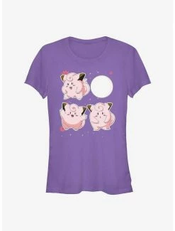 Cheapest 😀 Pokemon Clefairy Dancing 👧 Girls T-Shirt 😍