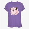 Flash Sale 😉 Pokemon Clefairy Pose 👧 Girls T-Shirt 🌟 -pokemon Sales 20210260 hi