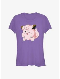 Flash Sale 😉 Pokemon Clefairy Pose 👧 Girls T-Shirt 🌟