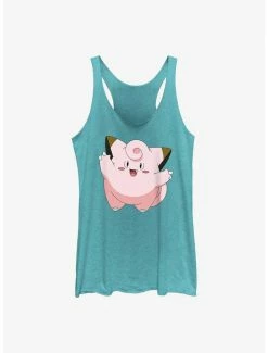 Flash Sale 😉 Pokemon Clefairy 👧 Girls Tank 🔥