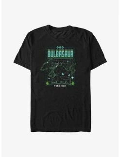 New 🥰 Pokemon Bulbasaur Grid T-Shirt ⭐
