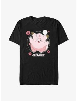Best reviews of ✨ Pokemon Clefairy Flowers T-Shirt 🔥