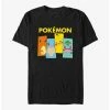 Cheapest 🌟 Pokemon Starter Pack Charmander, Squirtle, Pikachu, and Bulbasaur T-Shirt 🌟 -pokemon Sales 20210669 hi