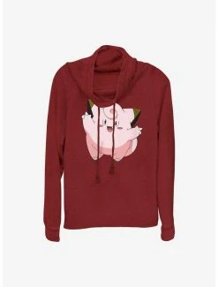 Brand new 🧨 Pokemon Clefairy Cowl Neck Long-Sleeve Top 🧨