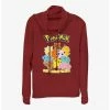 Flash Sale 😍 Pokemon Catch 'Em All Cowl Neck Long-Sleeve Top 😍 -pokemon Sales 20296165 hi