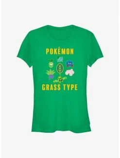 Discount 💯 Pokemon Grass Type 👧 Girls T-Shirt ✨