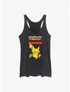 Discount 😀 Pokemon Battle Ready Pikachu 👧 Girls Tank 🌟