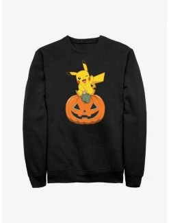 Best Pirce 🥰 Pokemon Pikachu Pumpkin Sweatshirt 😍