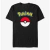Cheap ✔️ Pokemon Pokeball Logo T-Shirt ✔️