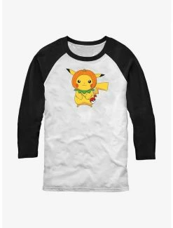 Best deal 👏 Pokemon Pumpkin Hat Pikachu Raglan T-Shirt 👏