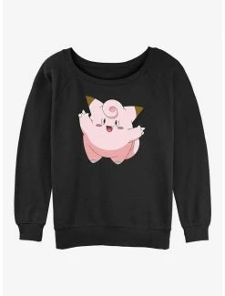 Top 10 🛒 Pokemon Clefairy 👧 Girls Slouchy Sweatshirt 👍