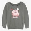 Wholesale ⭐ Pokemon Clefairy Fairy Dance 👧 Girls Slouchy Sweatshirt 💯 -pokemon Sales 20296852 hi