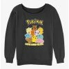 Best reviews of ⭐ Pokemon Catch 'Em All 👧 Girls Slouchy Sweatshirt 🎁 -pokemon Sales 20297255 hi