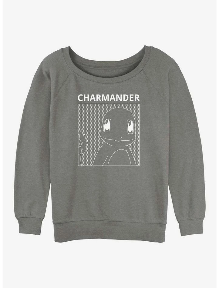 Cheap 🌟 Pokemon Charmander 👧 Girls Slouchy Sweatshirt 🌟 3 Cheap 🌟 Pokemon Charmander 👧 Girls Slouchy Sweatshirt 🌟