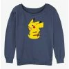 Best reviews of 👍 Pokemon Cheeky Pikachu 👧 Girls Slouchy Sweatshirt 🔔 -pokemon Sales 20297311 hi