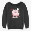 Top 10 🤩 Pokemon Clefairy Fairy Dance 👧 Girls Slouchy Sweatshirt ⭐