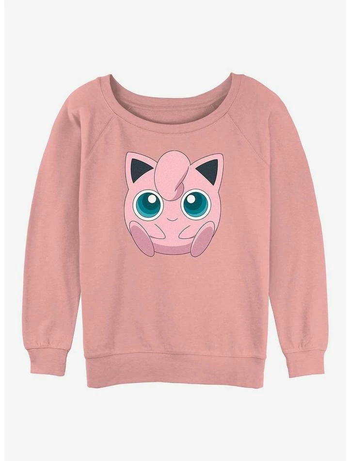 New ๐ฏ Pokemon Jigglypuff Face ๐ง Girls Slouchy Sweatshirt ๐ 3 New ๐ฏ Pokemon Jigglypuff Face ๐ง Girls Slouchy Sweatshirt ๐
