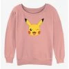 New ๐ Pokemon Pikachu Face ๐ง Girls Slouchy Sweatshirt ๐งจ 1 New ๐ Pokemon Pikachu Face ๐ง Girls Slouchy Sweatshirt ๐งจ -pokemon Sales 20297493 hi