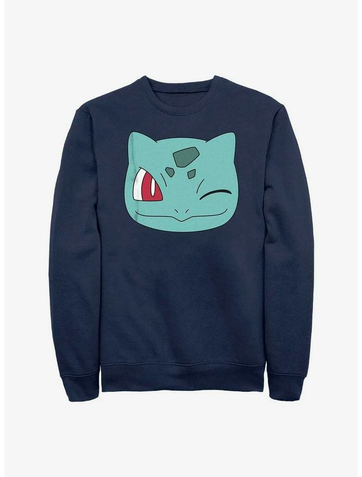 Cheap ๐ Pokemon Bulbasaur Face Sweatshirt ๐ฅฐ 3 Cheap ๐ Pokemon Bulbasaur Face Sweatshirt ๐ฅฐ
