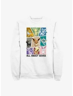 Deals 🛒 Pokemon All About Eevee Sweatshirt 🎉